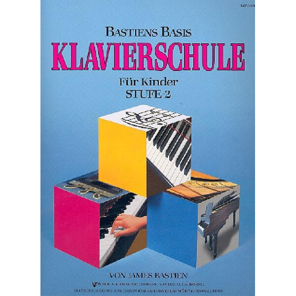 Bastiens Basis Klavierschule für Kinder Stufe 2