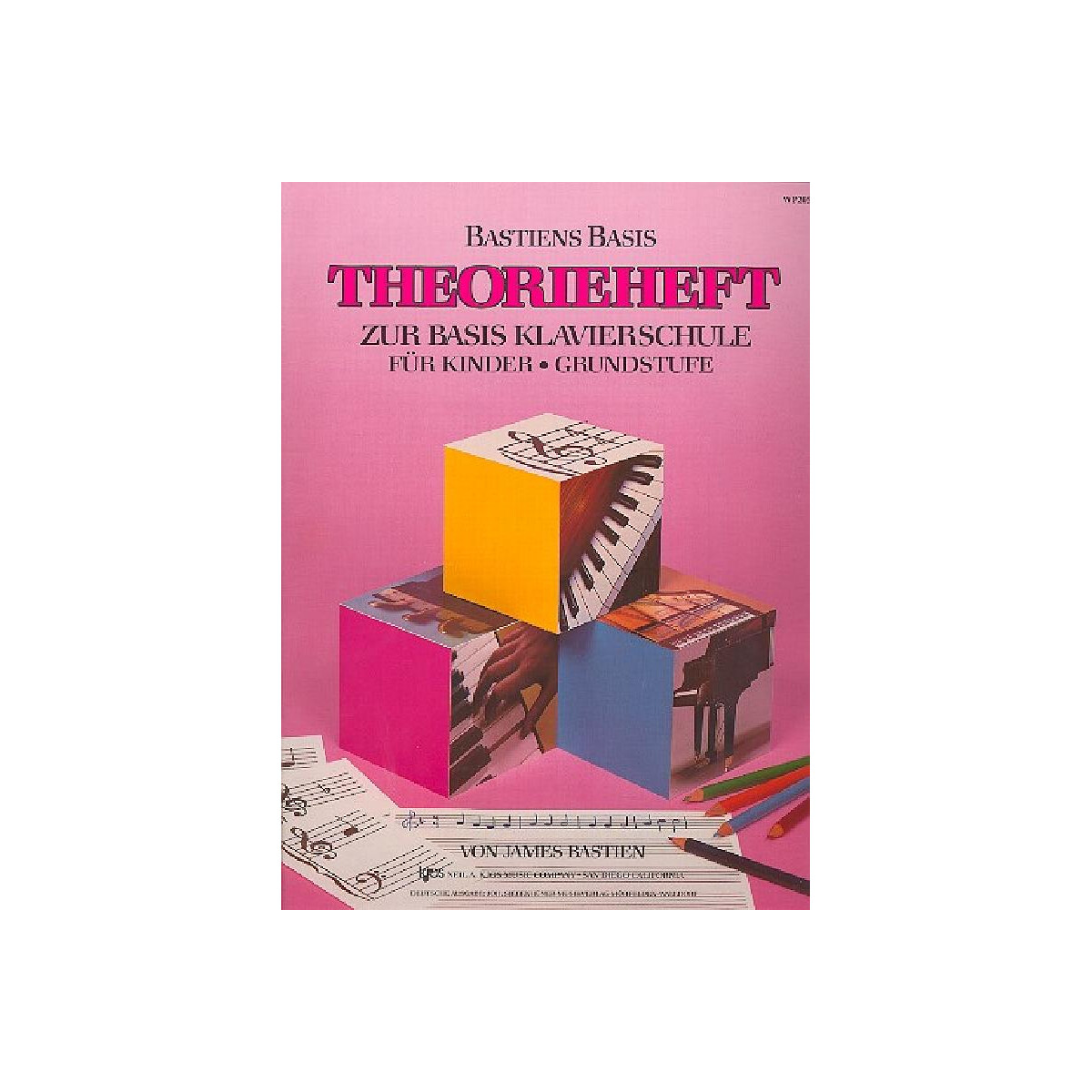 Theorieheft zur Basis Klavierschule box