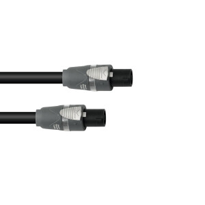 Sommer Cable Lautsprecherkabel Speakon 2x4 15m sw