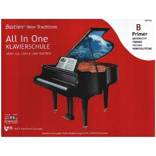 Bastien New Traditions: All In One Klavierschule - Primer B