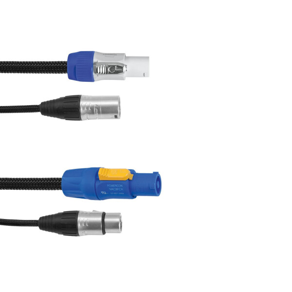 Eurolite combination cable DMX P-Con/3 pin XLR 3m