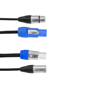 Eurolite combination cable DMX P-Con/3 pin XLR 5m