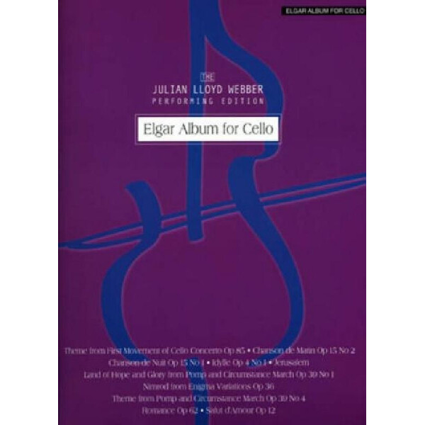 Elgar Album for Cello for cello and piano