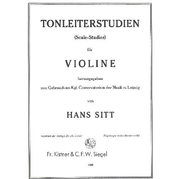 Tonleiterstudien