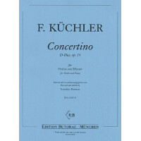 Concertino D-Dur op.14 für Violine und Klavier