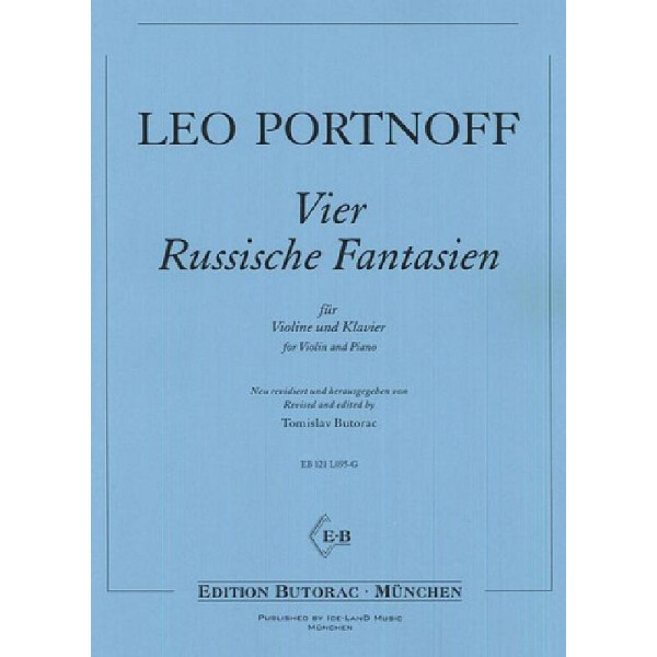 4 russische Fantasien für Violine und Klavier