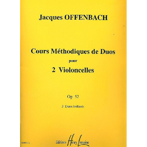 Cours méthodique de duos op.52