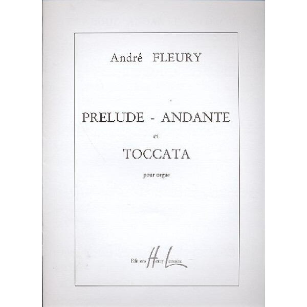 Prélude, Andante et Toccata