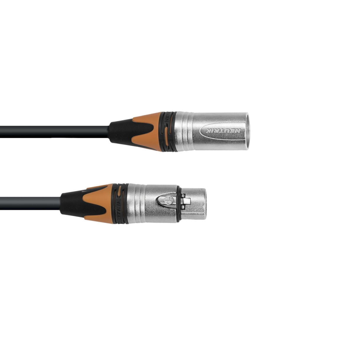 Psso DMX cable XLR COL 3pol 3m sw Neutri box