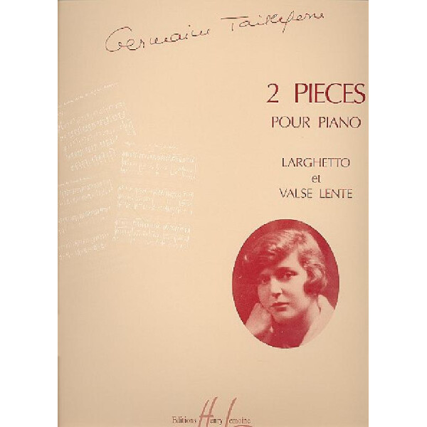 2 pièces pour piano