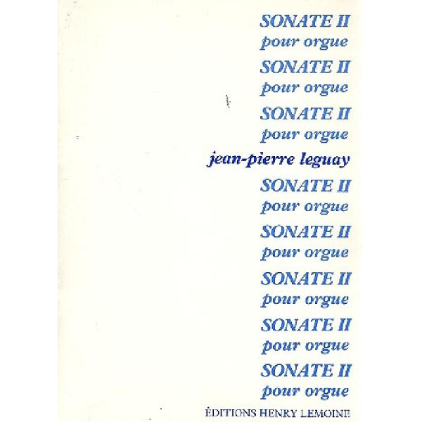 Sonate no.2 pour orgue