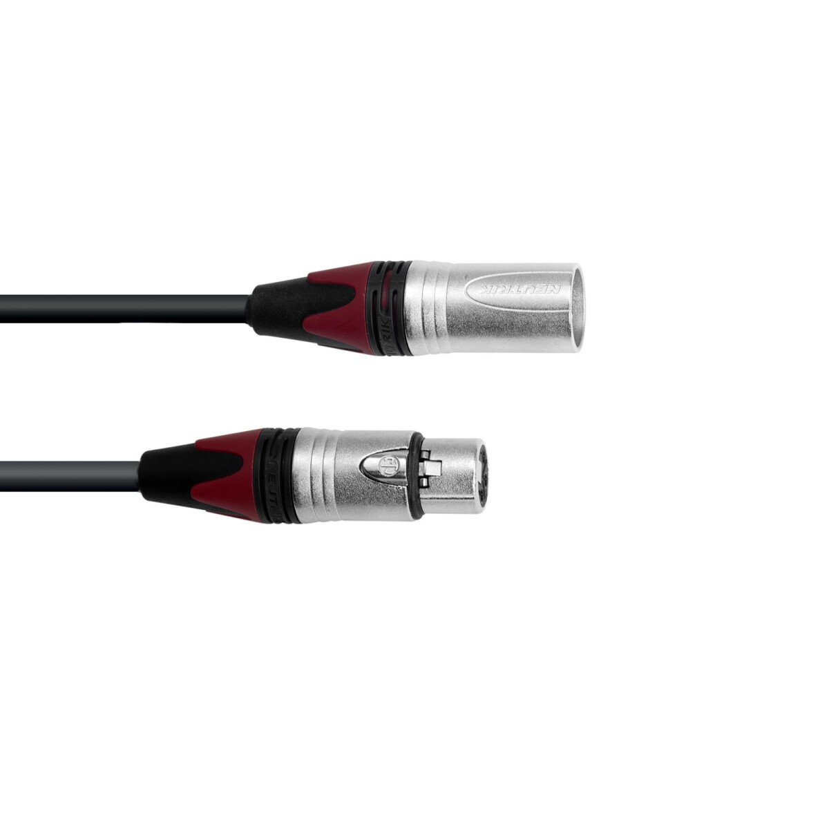 Psso DMX cable XLR COL 3pin 10m sw Neutr box