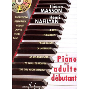 Le piano pour adult d&eacute;butant (+ 2 CDs)