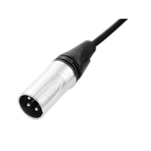 Psso DMX cable XLR 3-pin 10m sw Neutrik