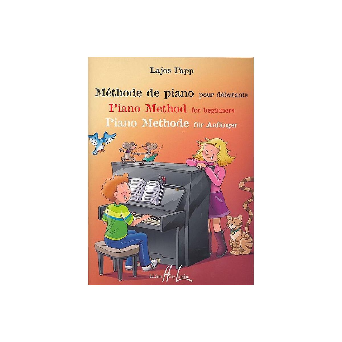 M&eacute;thode de piano pour d&eacute;butants...