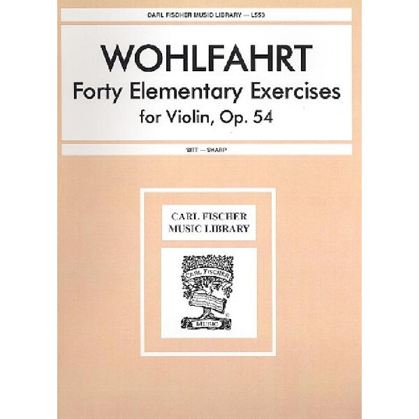 40 elementary Studies op.54