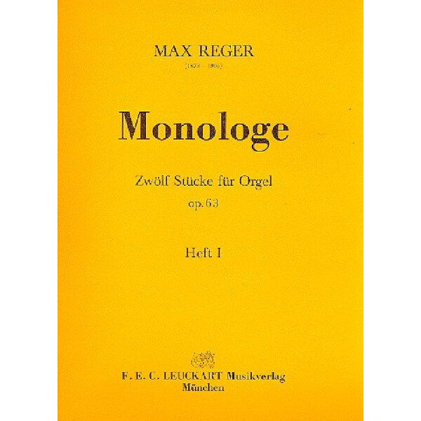 Monologe op.63 Band 1 (Nr.1-4)