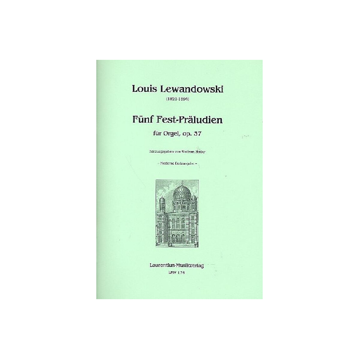 5 Fest-Präludien op.37 box