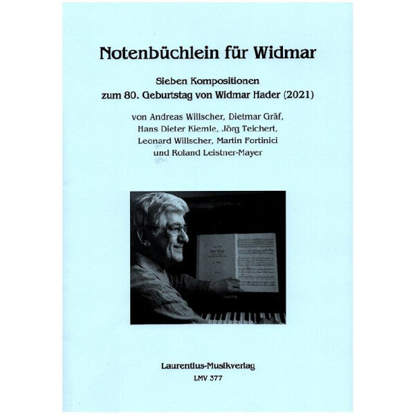 Notenbüchlein für Widmar