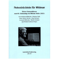Notenbüchlein für Widmar