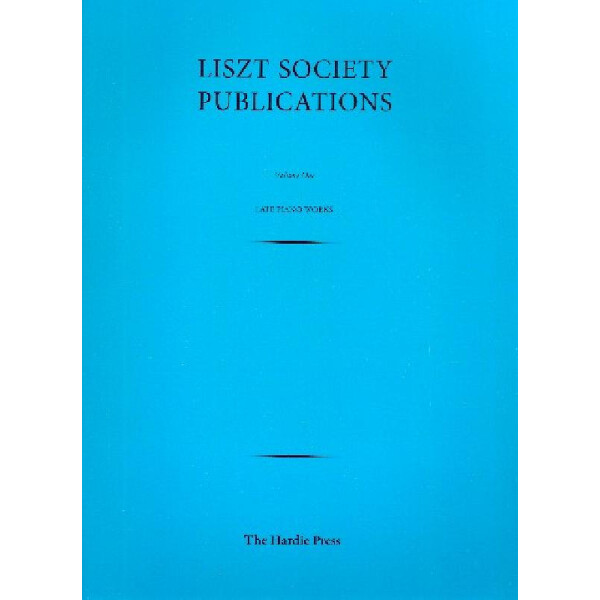 Liszt Society Publications vol.1