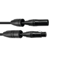 Psso DMX cable IP65 3-pin 7.5m sw