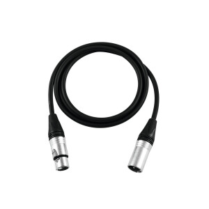 Psso XLR cable 3-pin 20m sw Neutrik