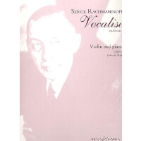 Vocalise op.34,14 für Violine und