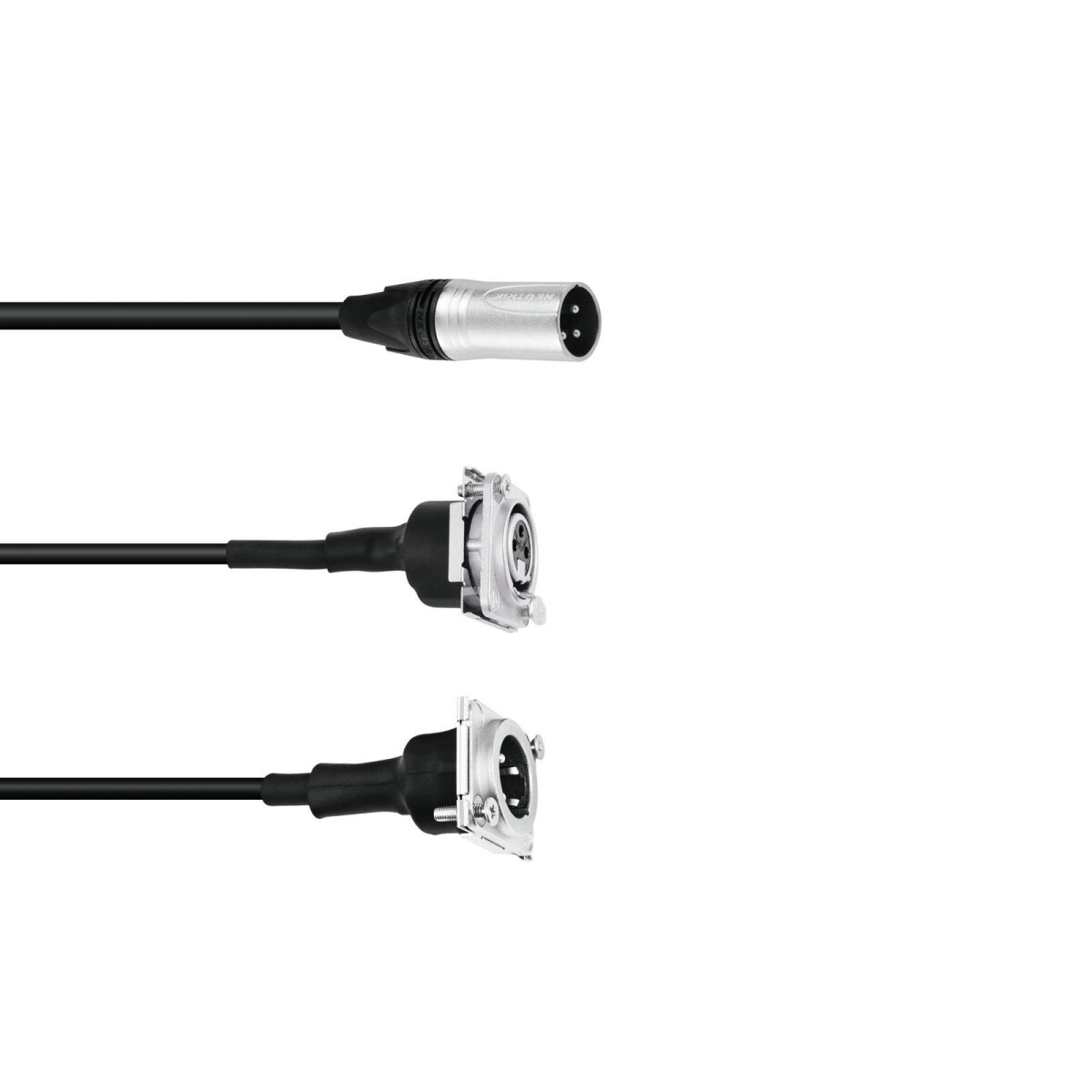 Psso patch cable XLR(F)EB/1xXLR(M)1xXLR( box