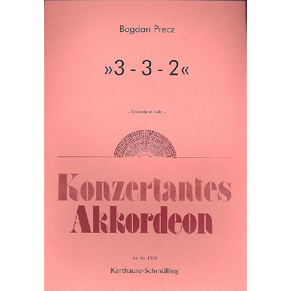 3-3-2 Für Akkordeon