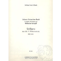 Siciliano aus Sonate BWV1031
