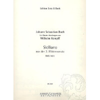 Siciliano aus Sonate BWV1031