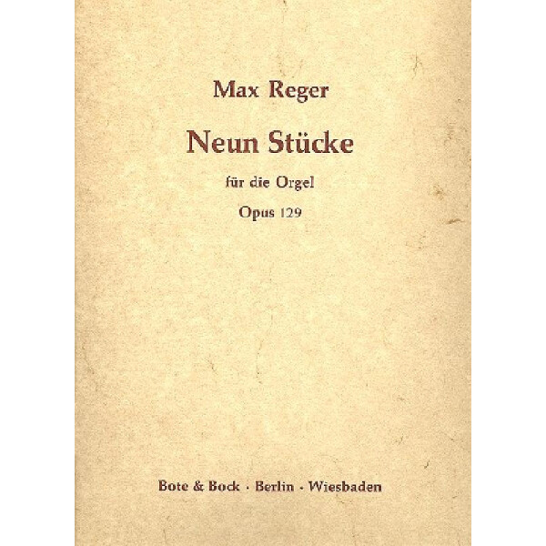 9 Stücke op.129