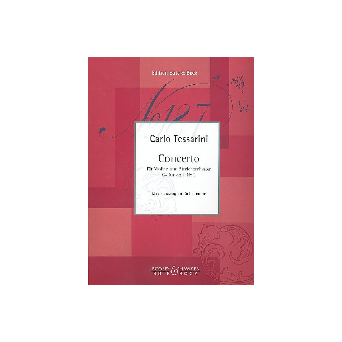 Concerto G-Dur op.1,3 für Violine