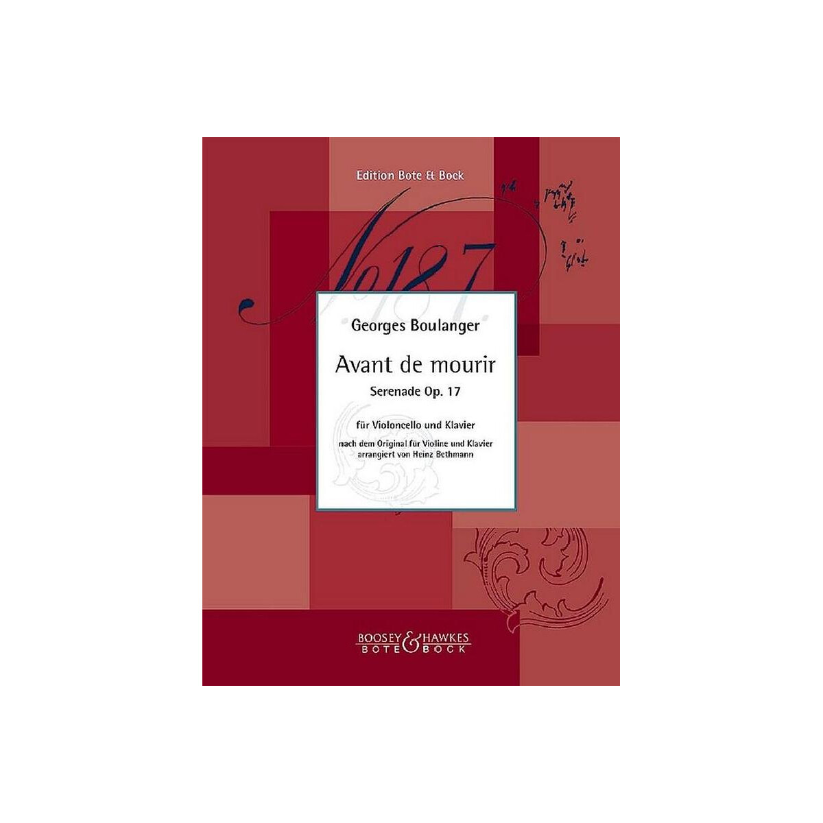 Avant de mourir op.17