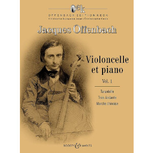 Violoncelle et piano vol.1 - Tarantelle - Trois Andante -...