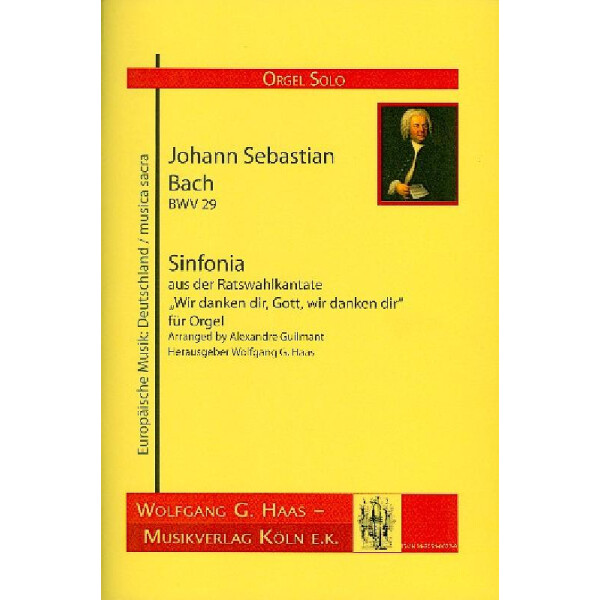 Sinfonia BWV29