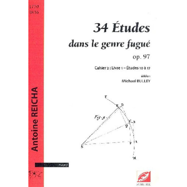 34 Études dans le genre fugué op.97 vol.2 - livre 1 (nos.10-17