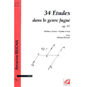 34 Études dans le genre fugué op.97 vol.3 -...