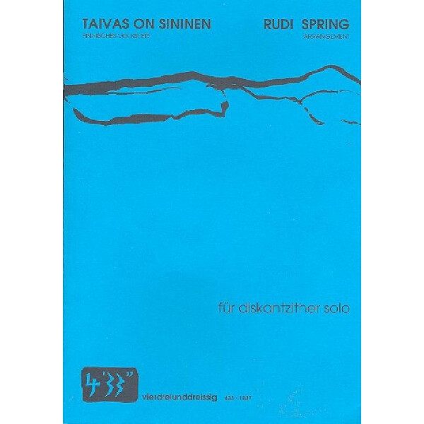 Taivas on Sininen für Diskantzither