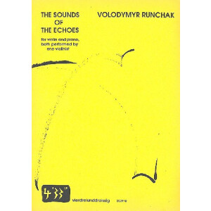 The Sounds of the Echoes f&uuml;r Violine und