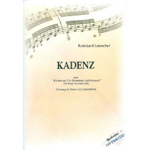 Kadenz zum Konzert Nr.3 f&uuml;r Kontrabass von Serge...
