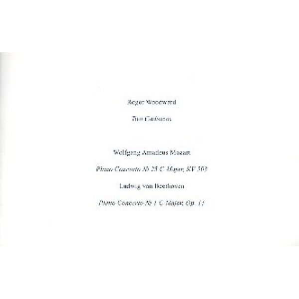 2 Cadenzas for 2 Piano Cocertos