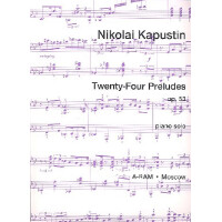 24 preludes op.53 for piano