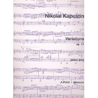 Variations op.41 for piano solo