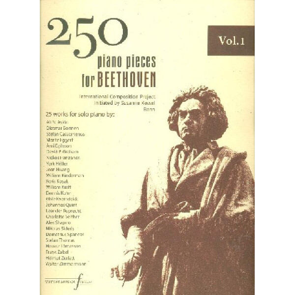 250 Piano Pieces for Beethoven vol.1