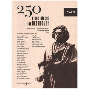 250 Piano Pieces for Beethoven vol.9