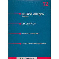 Quartettsätze für 4 Violoncelli Band 2