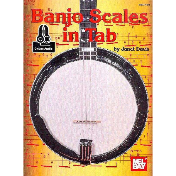 Banjo Scales in Tab (+Online Audio Access)