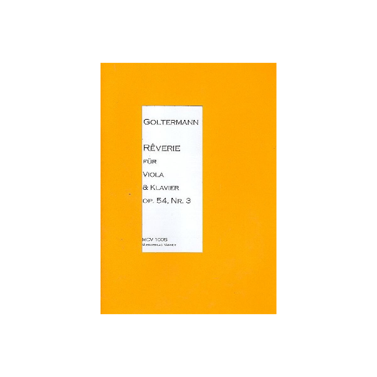 Reverie op.54,3 für Viola